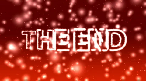 THE END Title - The End 02 (HD) Stock-Footage 826960