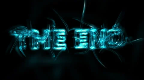 The End Title Stock Footage 32393221