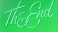 THE END Title Leader Finale Ending Retro Graphic Home Movie Vintage Film 240 HD Footage