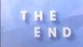 THE END Title Leader Finale Ending Retro Graphic Home Movie Vintage Film 295 HD Footage