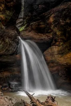 End of the Trail Waterfall Stock Photos