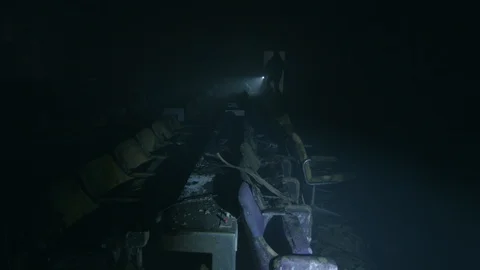 End of the world cinema Video stock 104291243