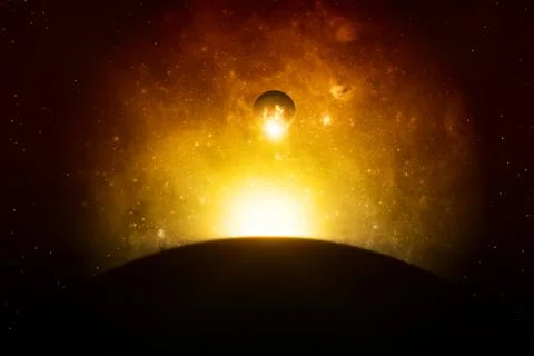 End of world Stock Illustration