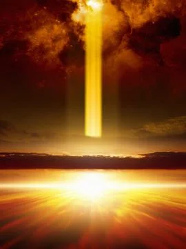 End of world 스톡 일러스트