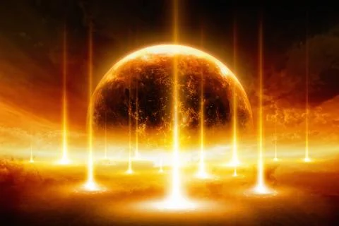 End of the world Stock Photos