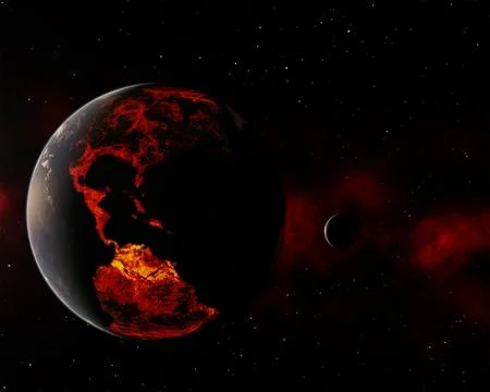 The End of the World As We Know It Stock Illustration