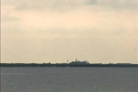 Endeavour launch NTSC Stock Footage 8950722