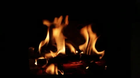 Ending Fire. Stock Footage 12180782