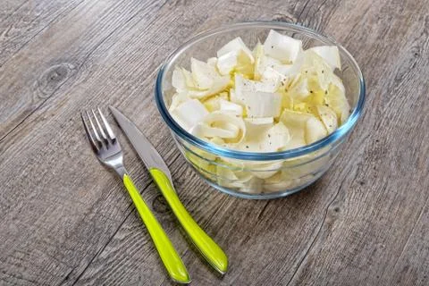 Endive salad Foto stock