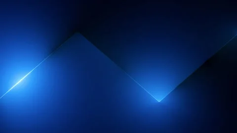 Endless 3d animation, abstract neon background of zigzag line Stock Footage 259707319