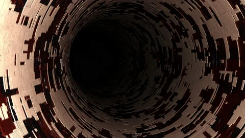 Endless 4k Video SciFi Structure, Prores 4444 Stock Footage 144120989