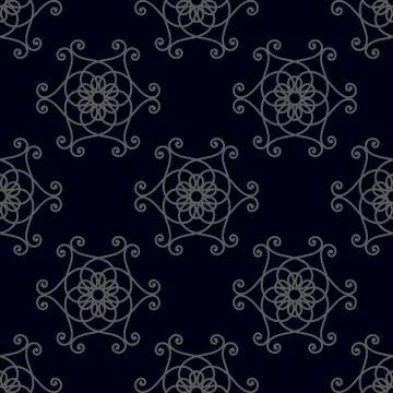 Endless abstract pattern. Background texture. Vector illustration. Illustrazione stock