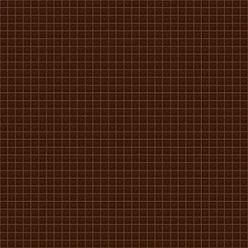 Endless chocolate bar with embossed hearts Stock Illustration