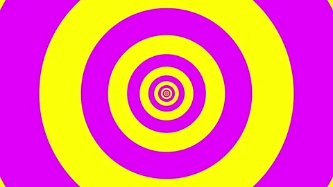 An endless circle moving outside. Abstract expanding circles animation. Abs.. Stock Footage 331653780