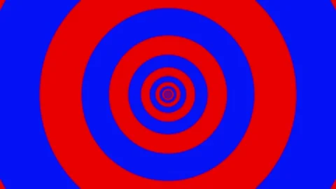 An endless circle moving outside. Abstract expanding circles animation. Abs.. Stock Footage 331653793