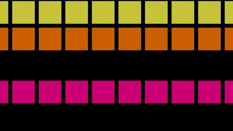 Endless colorful patterns create mesmerizing visuals for live performances Stock Footage 296217663