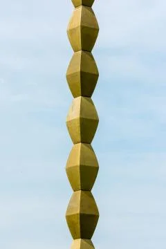 The Endless Column (Column of Infinite) Stock Photos