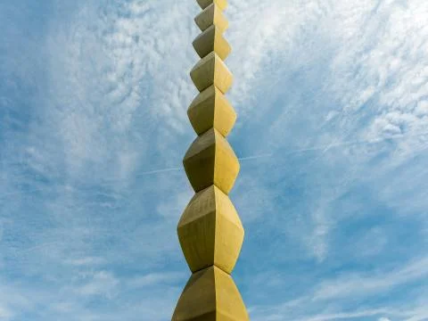 The Endless Column (Column of Infinite) Stock Photos