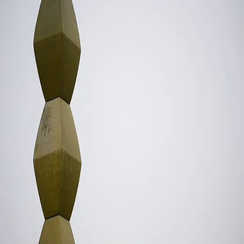 The Endless Column sculpture made by Constantin Brancusi Vidéo 69401927