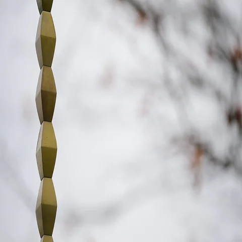 The Endless Column sculpture made by Constantin Brancusi Vídeo Stock 69402225