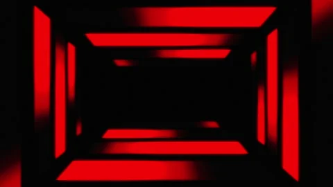 Endless Corridoor - Retro Element Pack (RED) Stockbeeldmateriaal 151176775