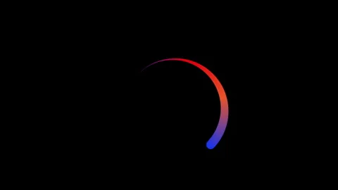 Endless Cosmic Vortex Infinite Rotating Spiral Animation Loop Video stock 331221113