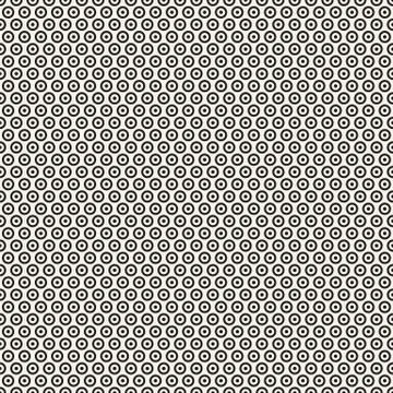 Endless decorative linear round texture. Wrapper vintage. Illustrazione stock