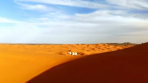 Endless Desert Stock Footage 115360679