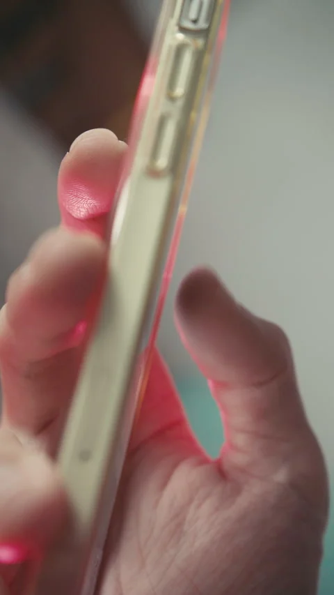 Endless Doomscrolling on a Smartphone Stock Footage 314776027