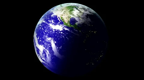 Endless Earth Orbit Loop 2 Stock Footage 40474365