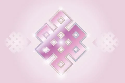 Endless eternity knot vector illustration Stock Illustration