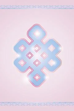 Endless eternity knot vector illustration Stock Illustration