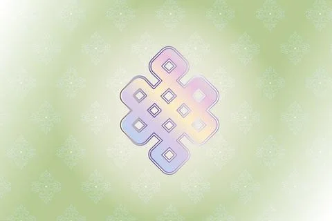 Endless eternity knot vector illustration Stock Illustration