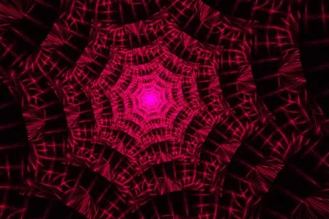 Endless extraordinary web. Stock Illustration