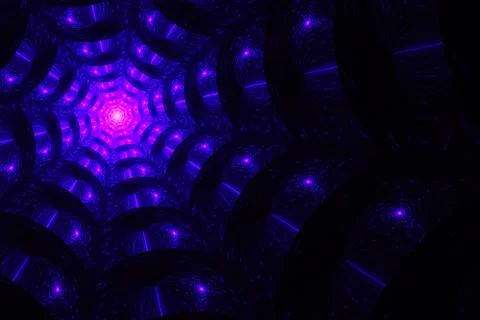 Endless extraordinary web. Stock Illustration