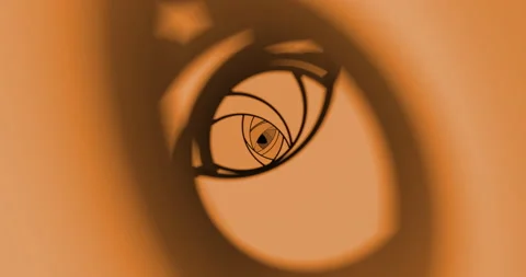 Endless Eyes Abstract (2160 29.97) Stock Footage 140487523