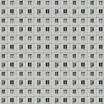 Endless facade Foto stock