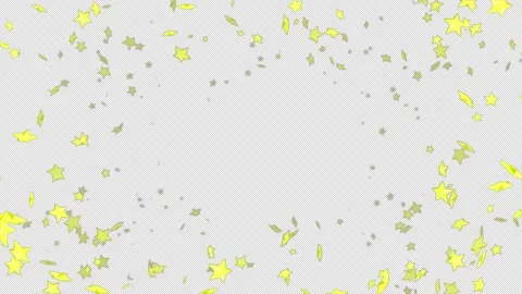 Endless Falling 3D Stars Animation 库存影片 332782300