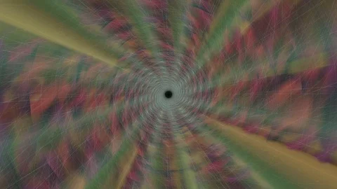 Endless flickering tunnel loop 4K 60FPS Stock Footage 116771764