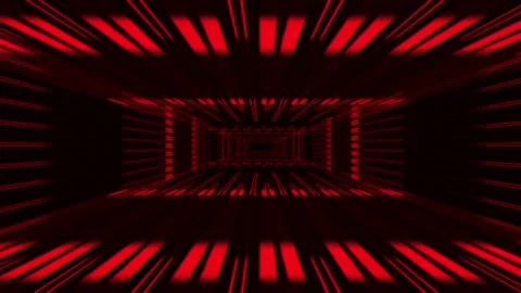 Endless flight in a beautiful tunnel. Stock-Footage 194491107
