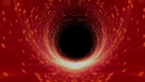 Endless flight at high speed. Flying through the light tunnel. Stock Footage 277522580