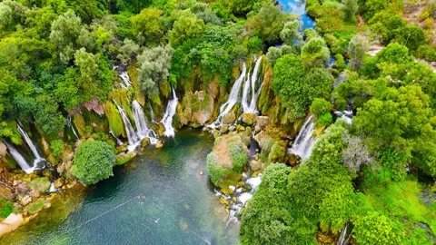 Endless Flow of Beauty Stock Footage 314155968