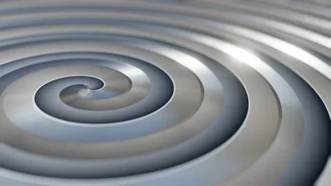 Endless Grayscale Abstract Animation With Shallow Depth Of Field Stock Footage 147520805