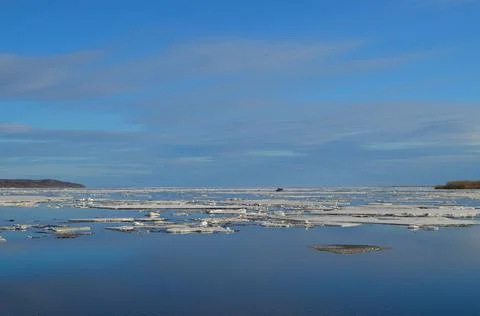 Endless horizon Stock Photos