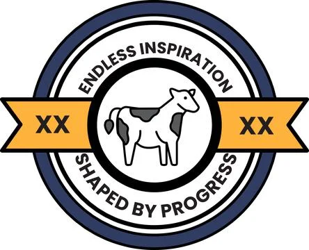 Endless inspiration shaped by progress Stock Illustration