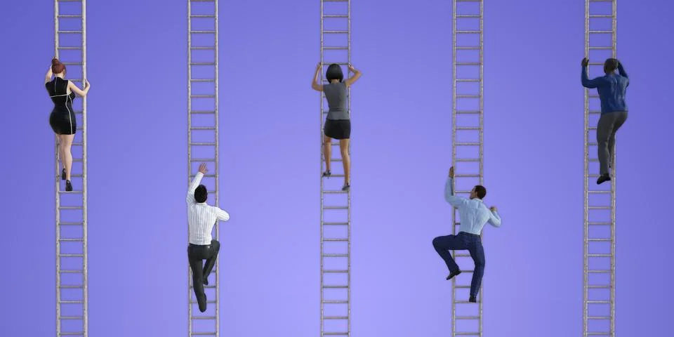 Endless Job Grind Stock Illustration