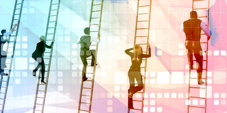 Endless Job Grind Stock Illustration