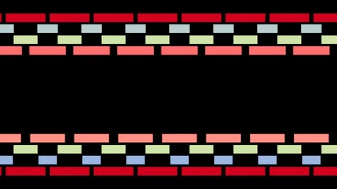 Endless kaleidoscope patterns igniting your VJ loop music experience Stock Footage 293556225