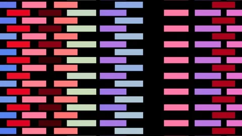 Endless kaleidoscope patterns for immersive VJ performances at concerts Stock Footage 293556775