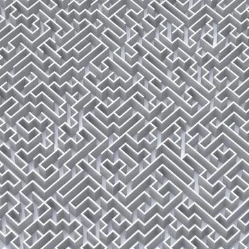 Endless labyrinth 3D Endless labyrinth 3D rendering illustration isolated ... Foto stock